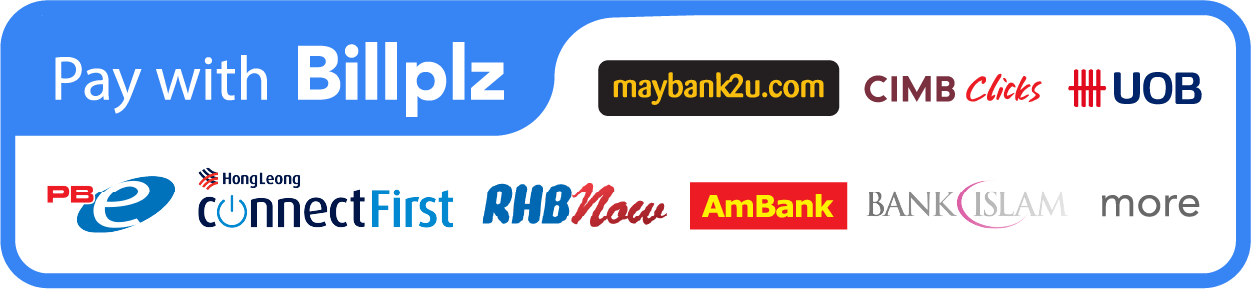 Pilihan 2: Bayar Secara Online Transfer FPX (Barang sampai 1-3 hari)